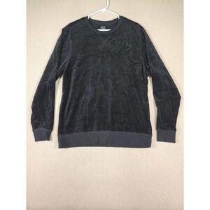 14th & Union Sweater Mens Large‎ L Pullover Velvet Cotton Blend Black NWT 3